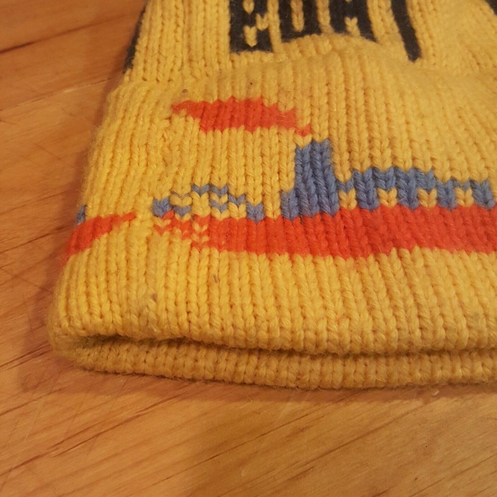 Vintage Obermeyer Steam Boat Beanie Hat Unisex - Picture 8 of 8